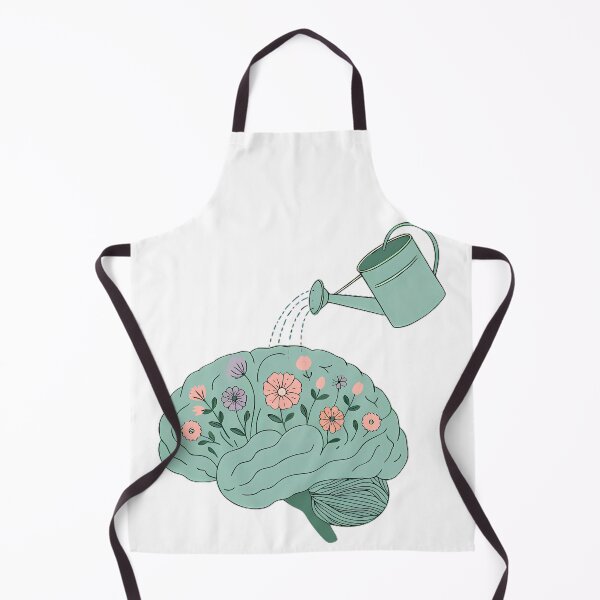 Item preview, Watering My Brain Cells - Mental Health Awareness Funny Wellness Shirt designed and sold by DrawDrip.