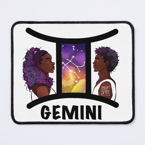 Item preview, Zodiac Astrology Constellation Series: Gemini (The Twins Version 1) By: Bryt Starz designed and sold by BrytStarz.