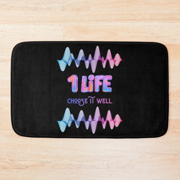 Item preview, One Life Choose It Well Shirt | Positive Quote designed and sold by Mona-kewana.