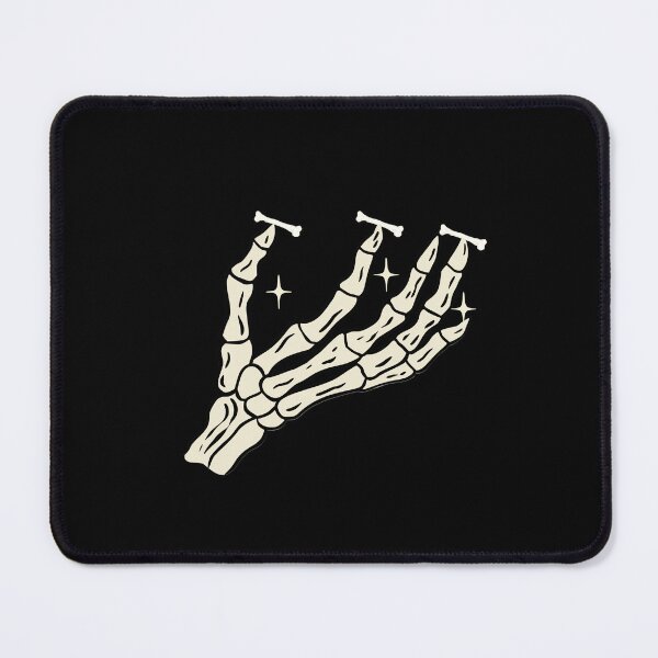 Item preview, Minimal Skeleton Hand Aesthetic – Clean Bone Art Illustration designed and sold by زينتريتي.