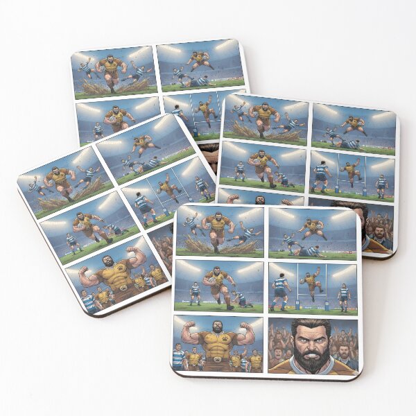 Item preview, Rugby Bear Comic designed and sold by tbearsdesigns.