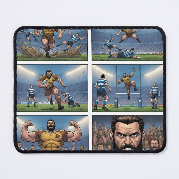 Item preview, Rugby Bear Comic designed and sold by tbearsdesigns.