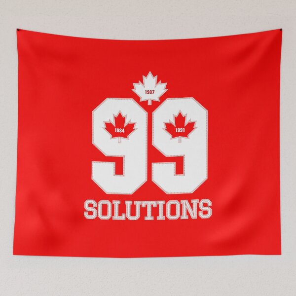 Item preview, The Great One 99. Canadian homage to best hockey player designed and sold by Biscuit Smile.
