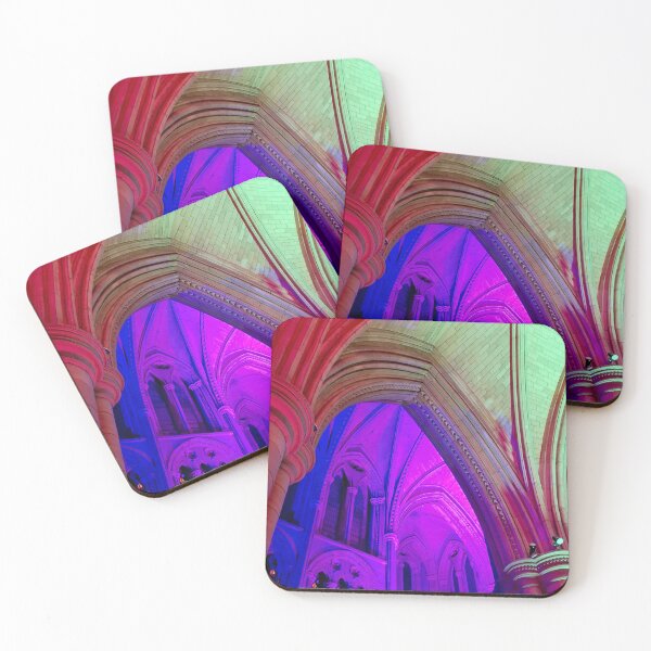 Item preview, colour cathedral designed and sold by Danielle Fougere Artist.