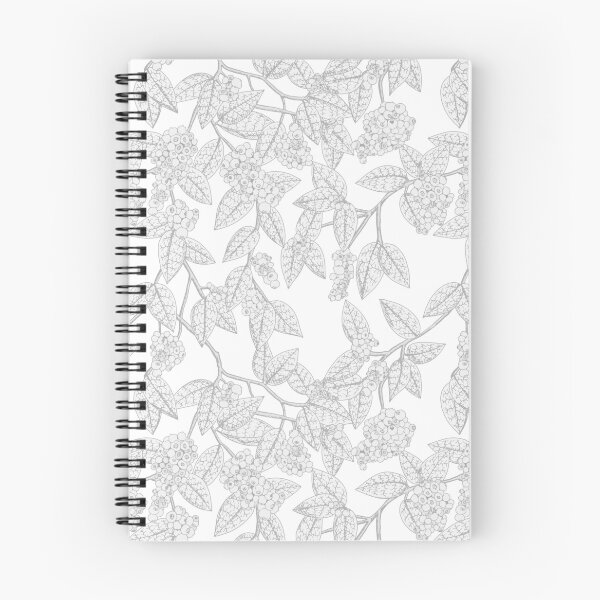 Item preview, Blueberry Toile - Toileberry bright - Grey designed and sold by Stephanie Fiona Design.