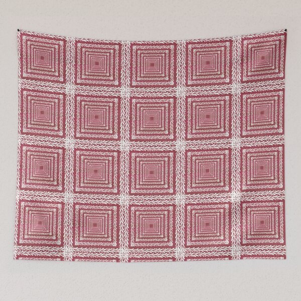 Item preview, Geometric Frame Square within Square pattern designed and sold by PVTCreations.