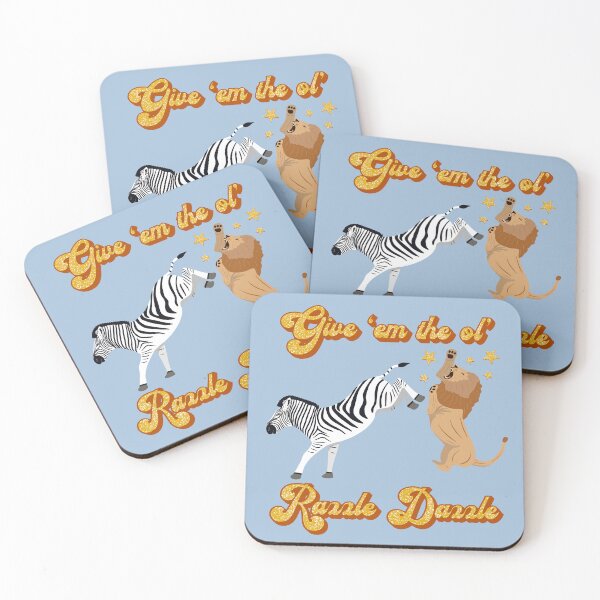 Item preview, Funny Zebra Kicking Lion – EDS Awareness Dazzle designed and sold by Designs by Jesabee.