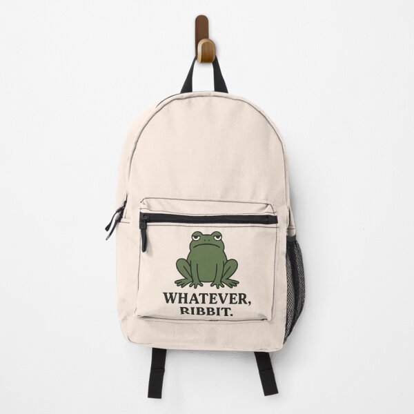 Item preview, Grumpy Frog “Whatever, Ribbit” Funny Minimalist Design designed and sold by SidTastic .