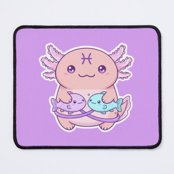 Item preview, Pisces Axolotl designed and sold by WickedAxolotls.