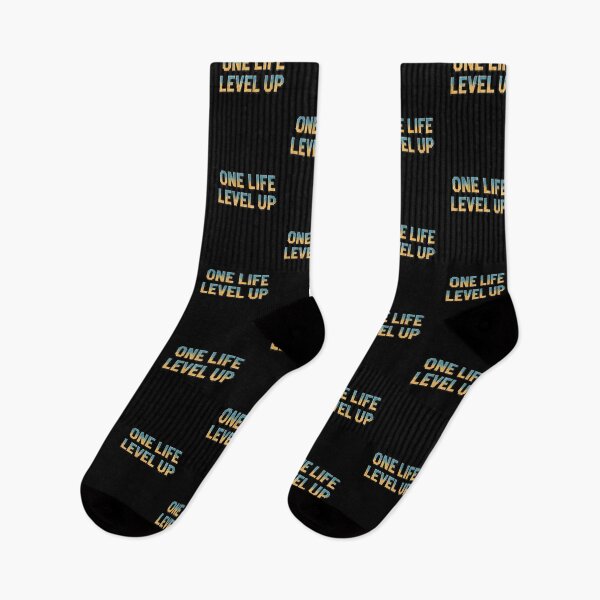 Item preview, One Life Level Up , Vintage Gaming Quote, Distressed Retro Text Design designed and sold by Design_Your_Day.