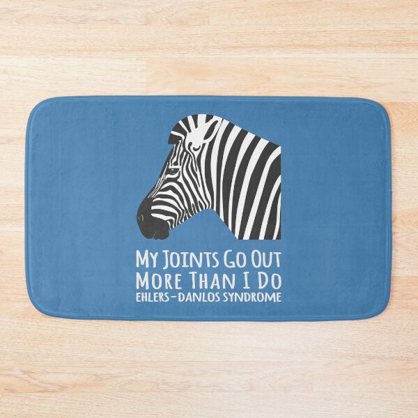Item preview, EDS Awareness Zebra - My Joints Go Out More Than I Do designed and sold by Designs by Jesabee.