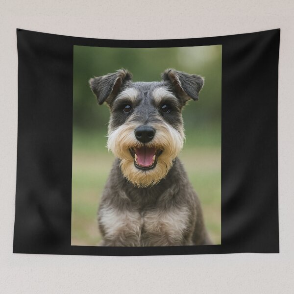 Item preview, Miniture Schnauzer Dog designed and sold by BackgroundND.