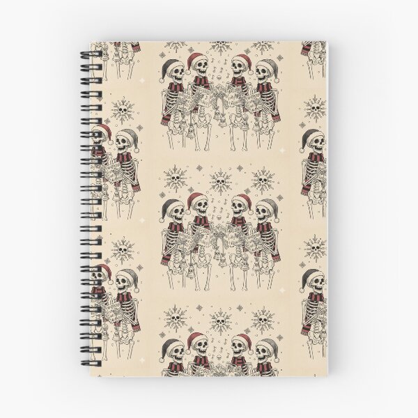Item preview, Snowy Skeleton Carolers designed and sold by veejiras.