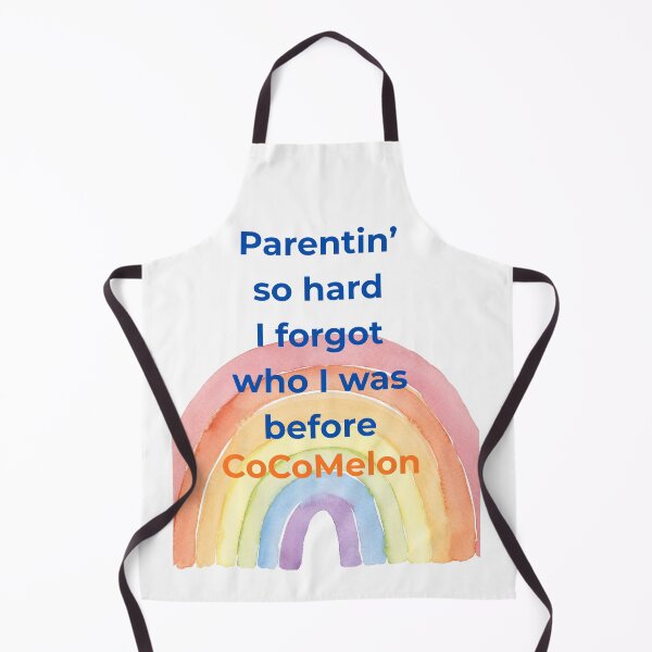 Item preview, Pastel Rainbow Parenting Quote – Parentin’ So Hard Before CoCoMelon designed and sold by SarcasticParenting.