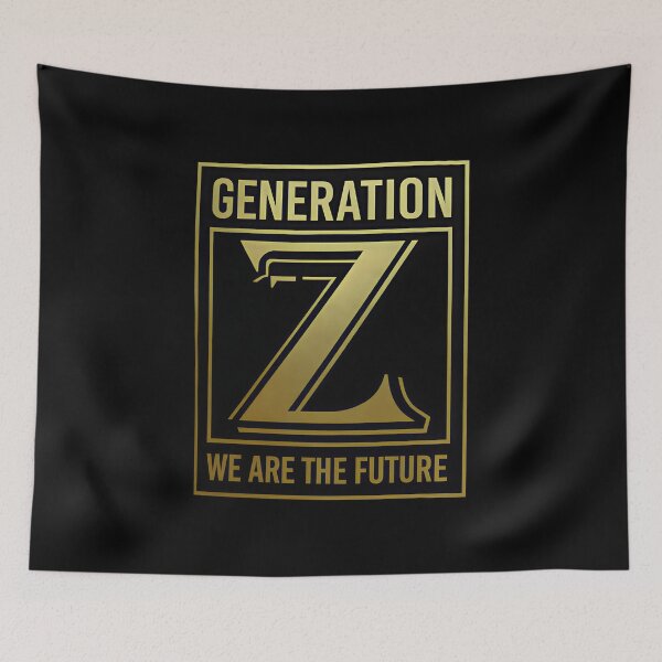 Item preview, Generation Z We Are The Future Gen Z Gift  designed and sold by gear-posters.