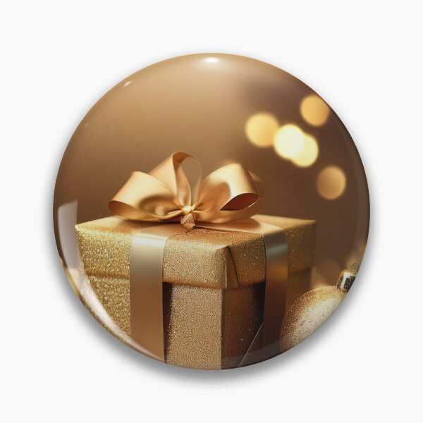 Item preview, A festive Christmas scene with golden ornaments and a warm, glowing background designed and sold by homydesign.