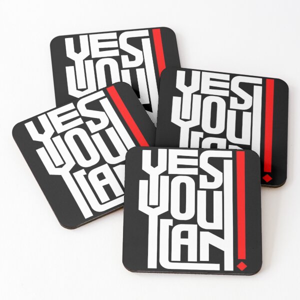 Item preview, Yes You Can – Bold Motivational Typography Design designed and sold by Ahmed-G-Designs.