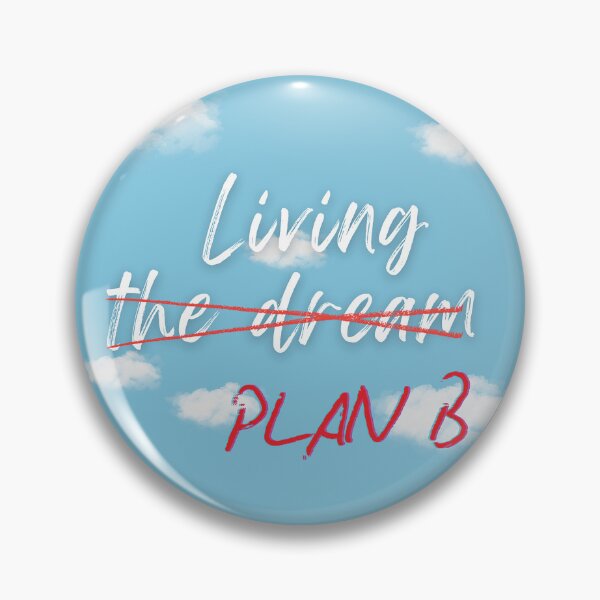 Item preview, Living The Plan B- Unique Motivational Design for Apparel & Home Art designed and sold by MilabArt.