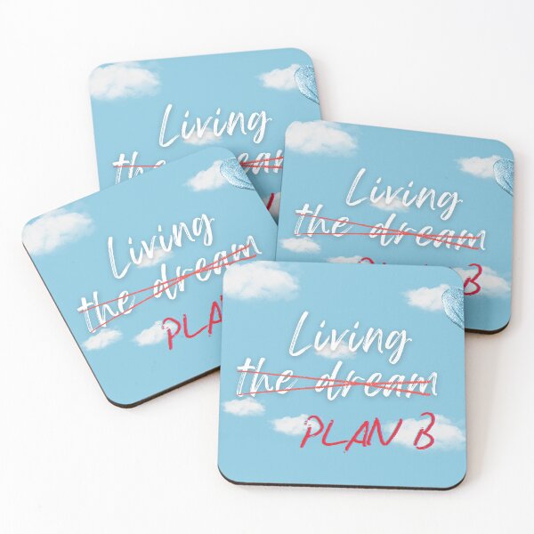 Item preview, Living The Plan B- Unique Motivational Design for Apparel & Home Art designed and sold by MilabArt.