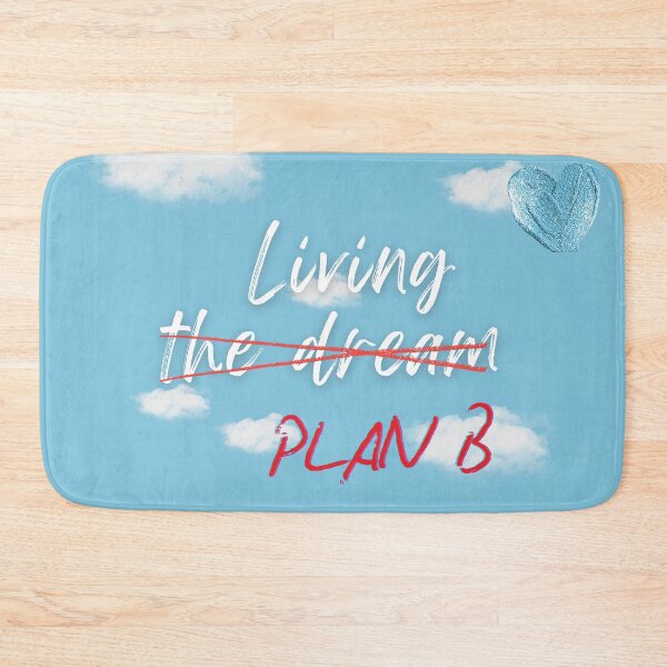 Item preview, Living The Plan B- Unique Motivational Design for Apparel & Home Art designed and sold by MilabArt.