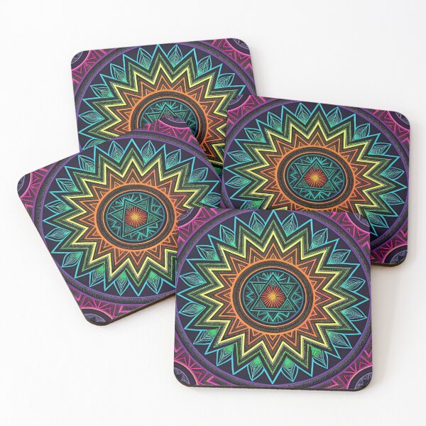 Item preview, Psychedelic tribals pattern  designed and sold by Lucky 777.