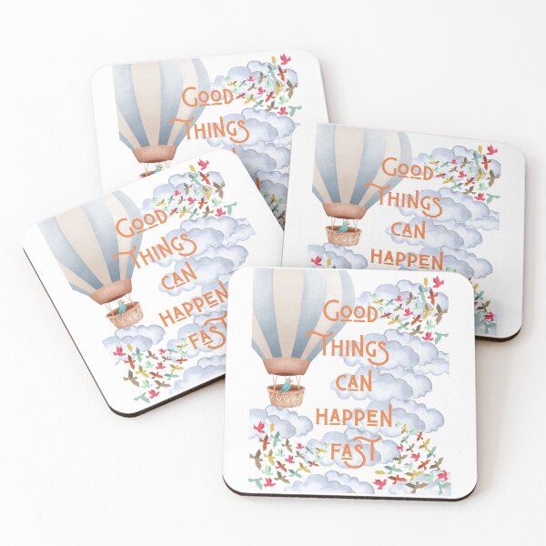 Item preview, Good Things Can Happen Fast – Modern Motivation designed and sold by Mona-kewana.