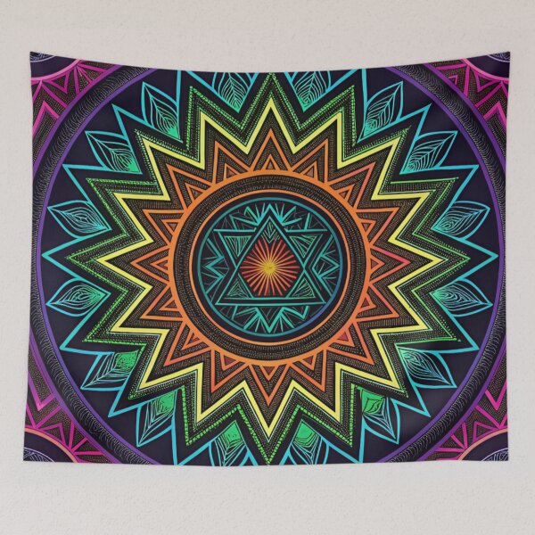 Item preview, Psychedelic tribals pattern  designed and sold by Lucky 777.
