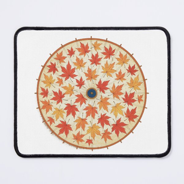 Item preview, Autumn Maple Harmony – The Spirit of Falling Leaves designed and sold by WheelieGdArt.