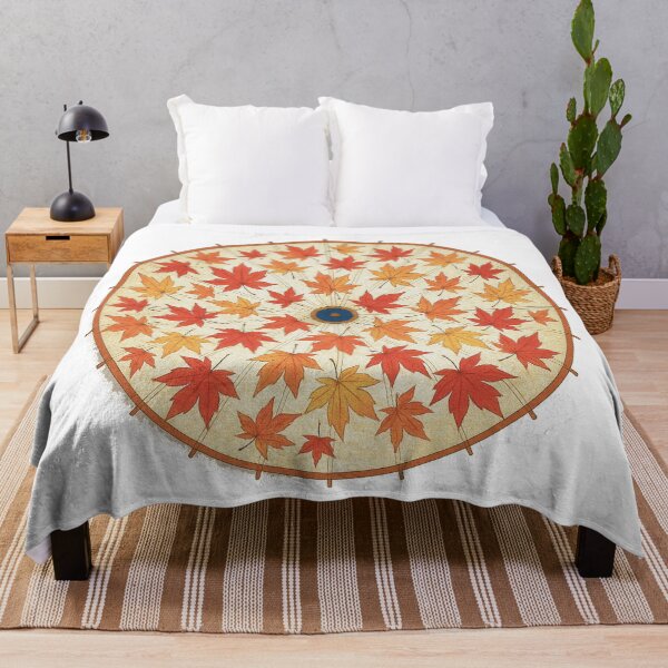 Item preview, Autumn Maple Harmony – The Spirit of Falling Leaves designed and sold by WheelieGdArt.