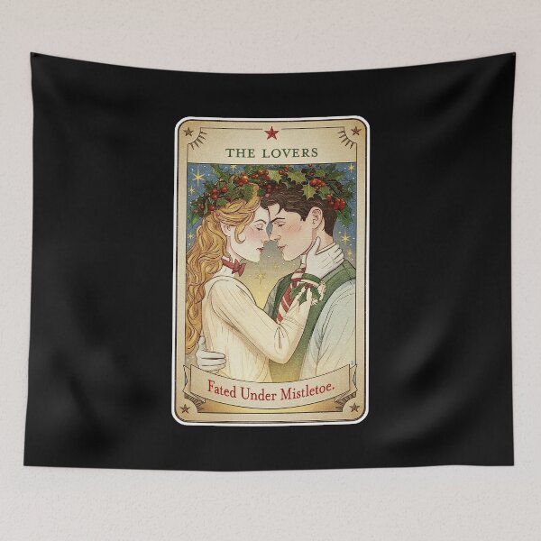Artikelvorschau, THE LOVEVERS „Fated Under Mistletoe“ entworfen und verkauft von gstevensonart.