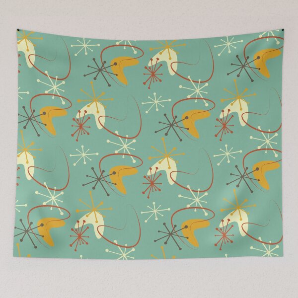 Item preview, Retro 1950s Atomic Starburst Boomerang designed and sold by RetroMaggie.