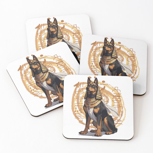 Item preview, Pharaoh Guardian Dog – Ancient Royal Protector designed and sold by Way-Of-Art.