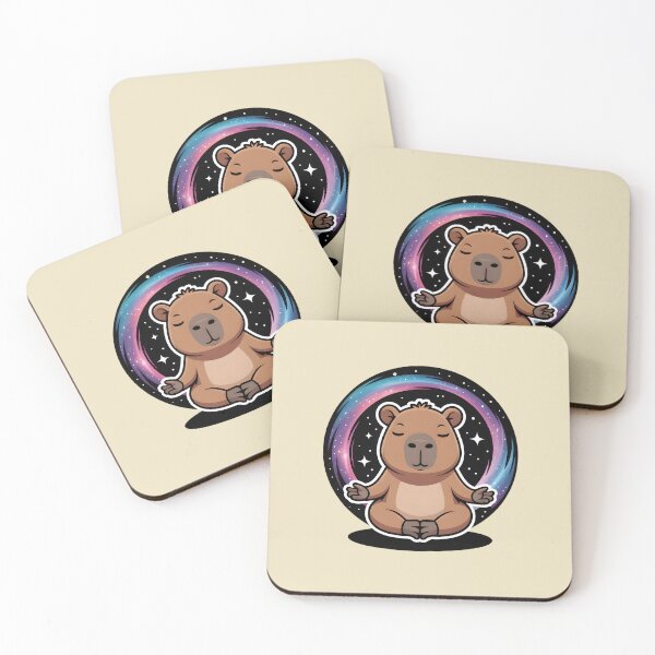 Item preview, Cosmic Meditating Capybara designed and sold by Mr-wow.
