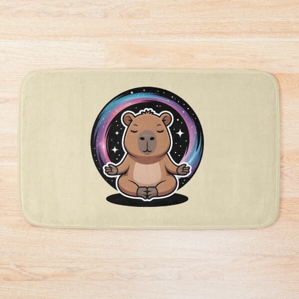Item preview, Cosmic Meditating Capybara designed and sold by Mr-wow.