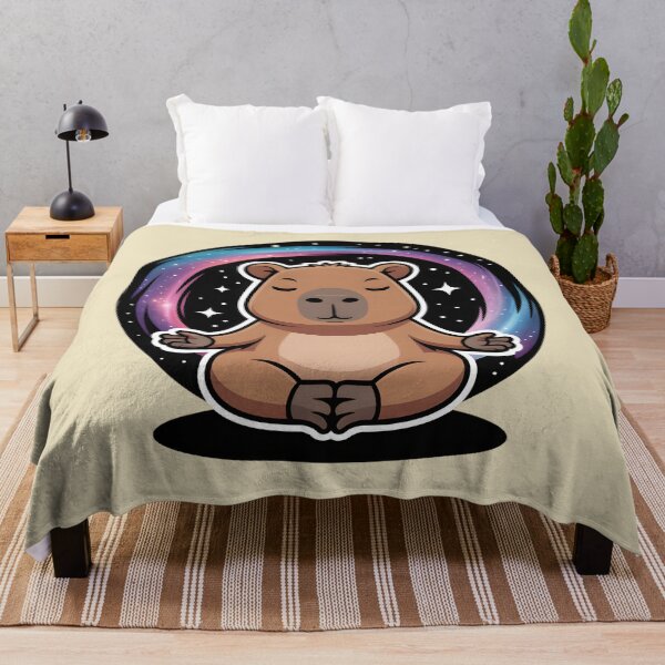 Item preview, Cosmic Meditating Capybara designed and sold by Mr-wow.