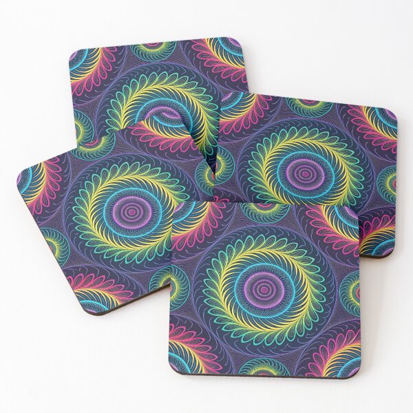 Item preview, Psychedelic tribals pattern  designed and sold by Lucky 777.