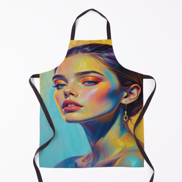 Item preview, Female portrait in Expressionist style designed and sold by Hot4Shirt.