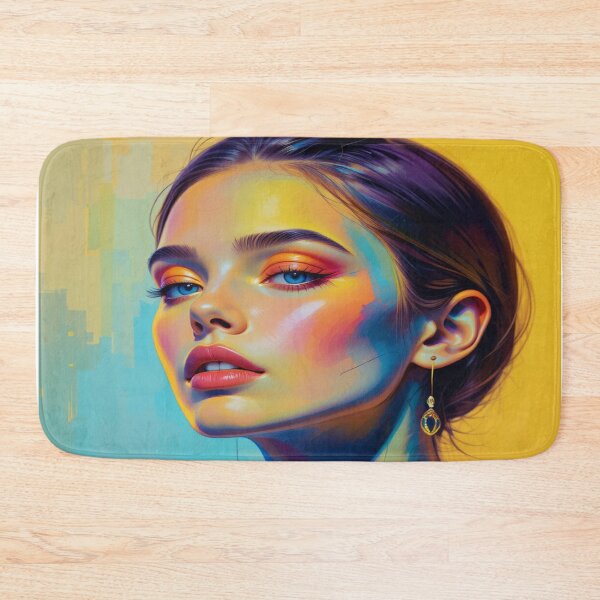 Item preview, Female portrait in Expressionist style designed and sold by Hot4Shirt.