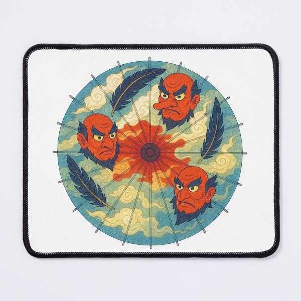 Item preview, Tales of the Tengu – Guardians of the Mountain Wind designed and sold by WheelieGdArt.