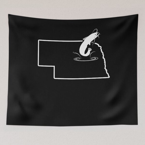 Item preview, Catfish Fishing Gear Nebraska Aquarium Catfish Shirt designed and sold by shoppzee.