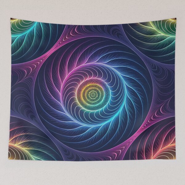 Item preview, Psychedelic tribals pattern  designed and sold by Lucky 777.