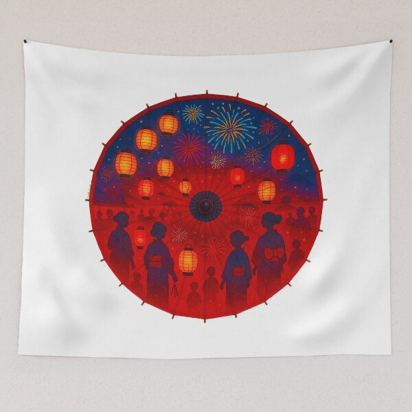 Item preview, Lanterns of Summer – Festival of Light - Antique  designed and sold by WheelieGdArt.
