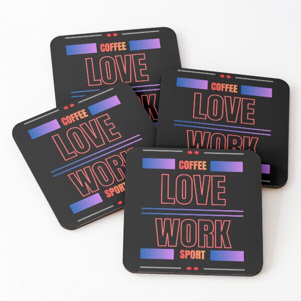 Item preview, Coffee Love Work Sport – Daily Motivation designed and sold by Mona-kewana.