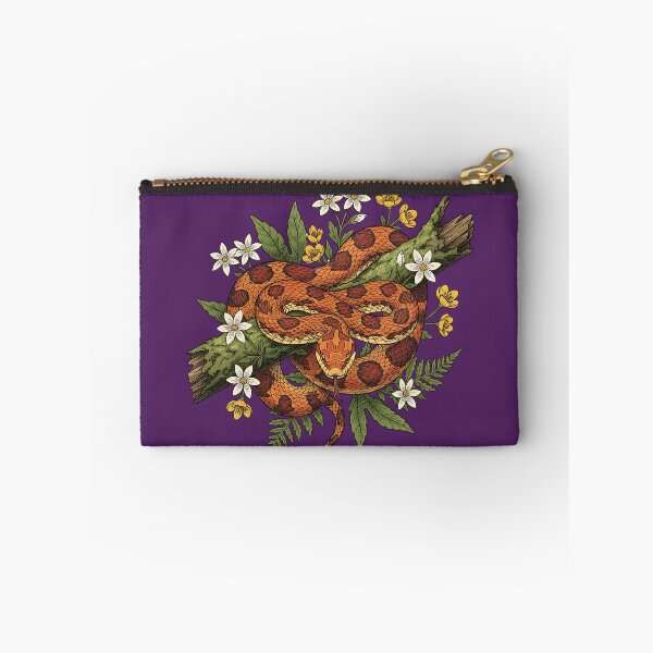 Item preview, Corn Snake with Ferns and Wildflowers designed and sold by BirdsnStuff.