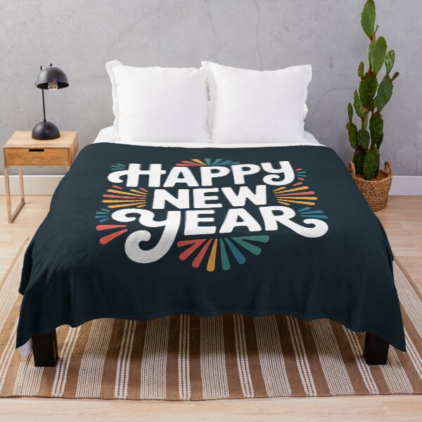 Item preview, Happy New Year Text Design designed and sold by Lisetta Collection.