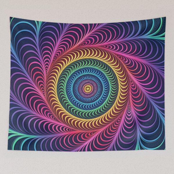Item preview, Psychedelic tribals pattern  designed and sold by Lucky 777.
