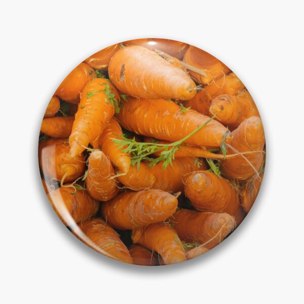 Item preview, farmers market display features a bright stack of fresh carrots and vibrant carrots arranged as a rustic display designed and sold by EyezWatchin.