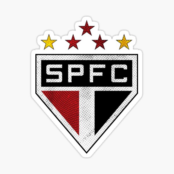 Patch Bordado Time de Futebol SPFC - com Termocolante