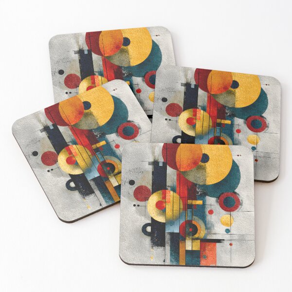 Item preview, Intersecting Primary Circles in Dynamic Abstract Form designed and sold by daila70.