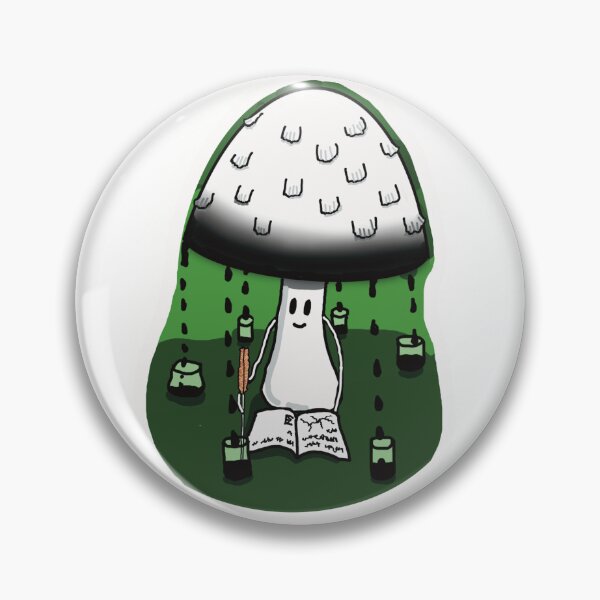 Item preview, InkCap Fungus designed and sold by CosmicFunGirl.